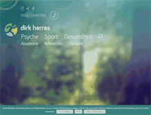 Tablet Screenshot of dirkherres.de